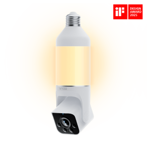 Wyze Bulb Cam | 2K HD, 800 Lumen LED | Bulb Security Cam