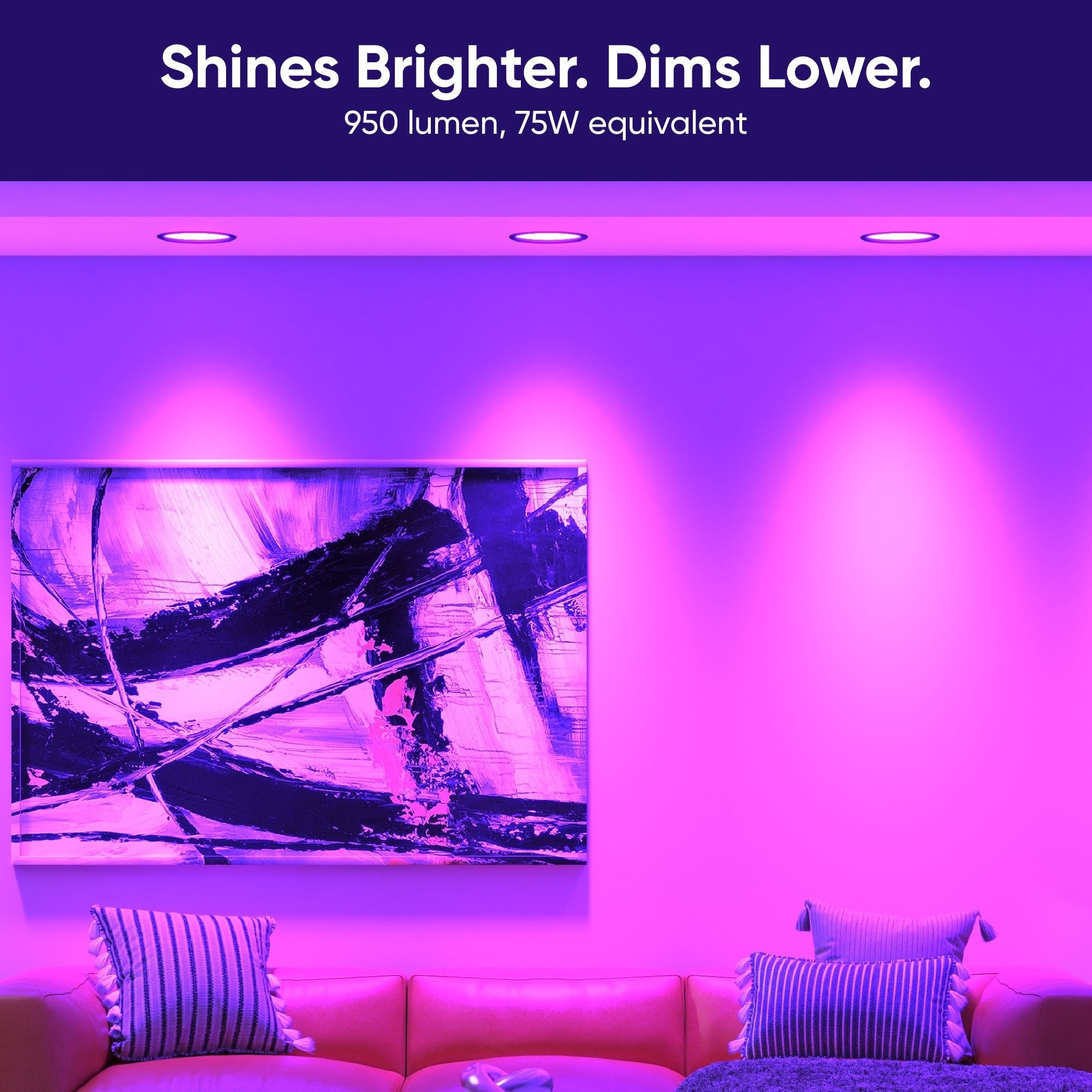Wyze Smart, Color Light Bulb BR30 | Sun Match Syncing - Image 2
