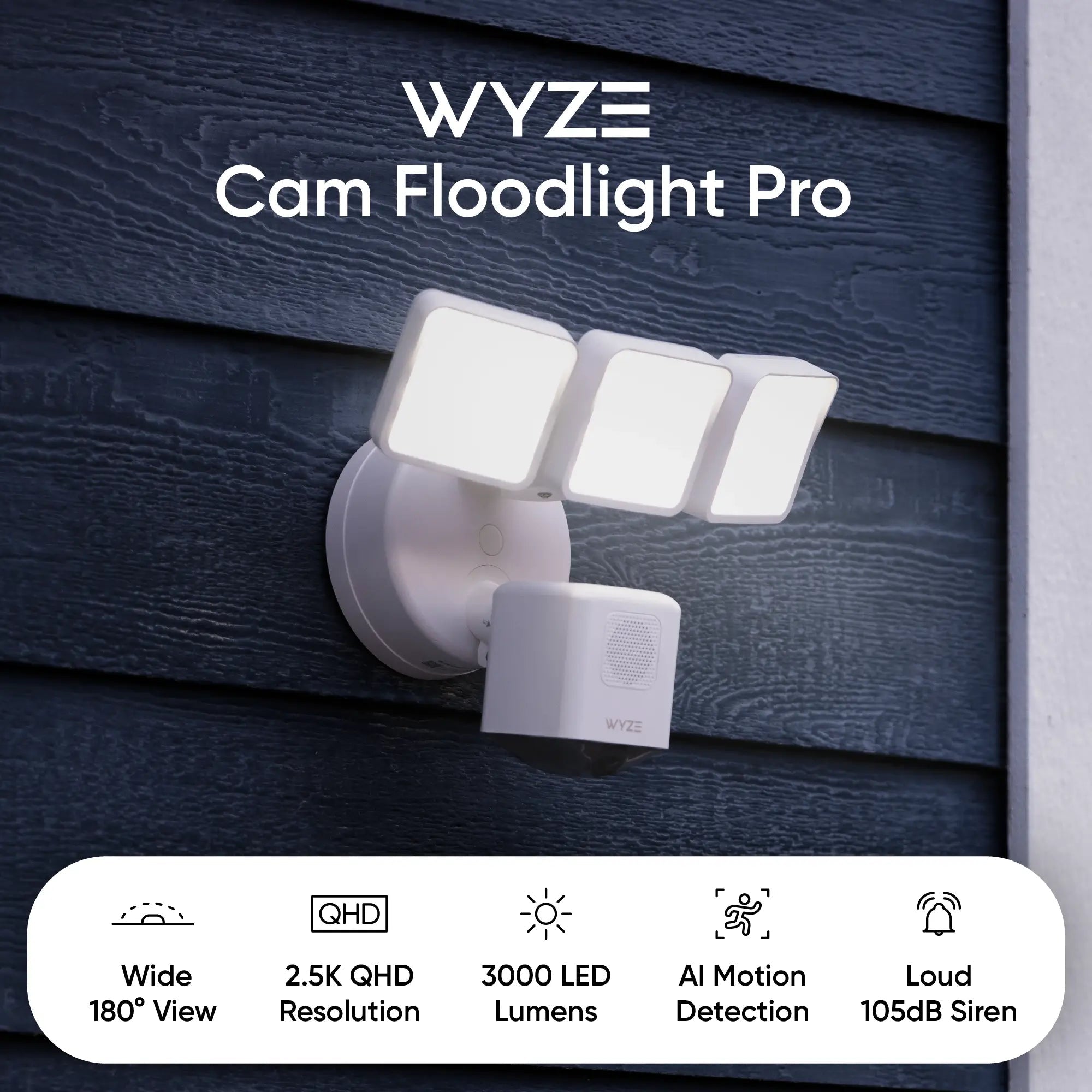 Wyze Cam Floodlight Pro | Floodlight Camera Powered by AI - Image 2