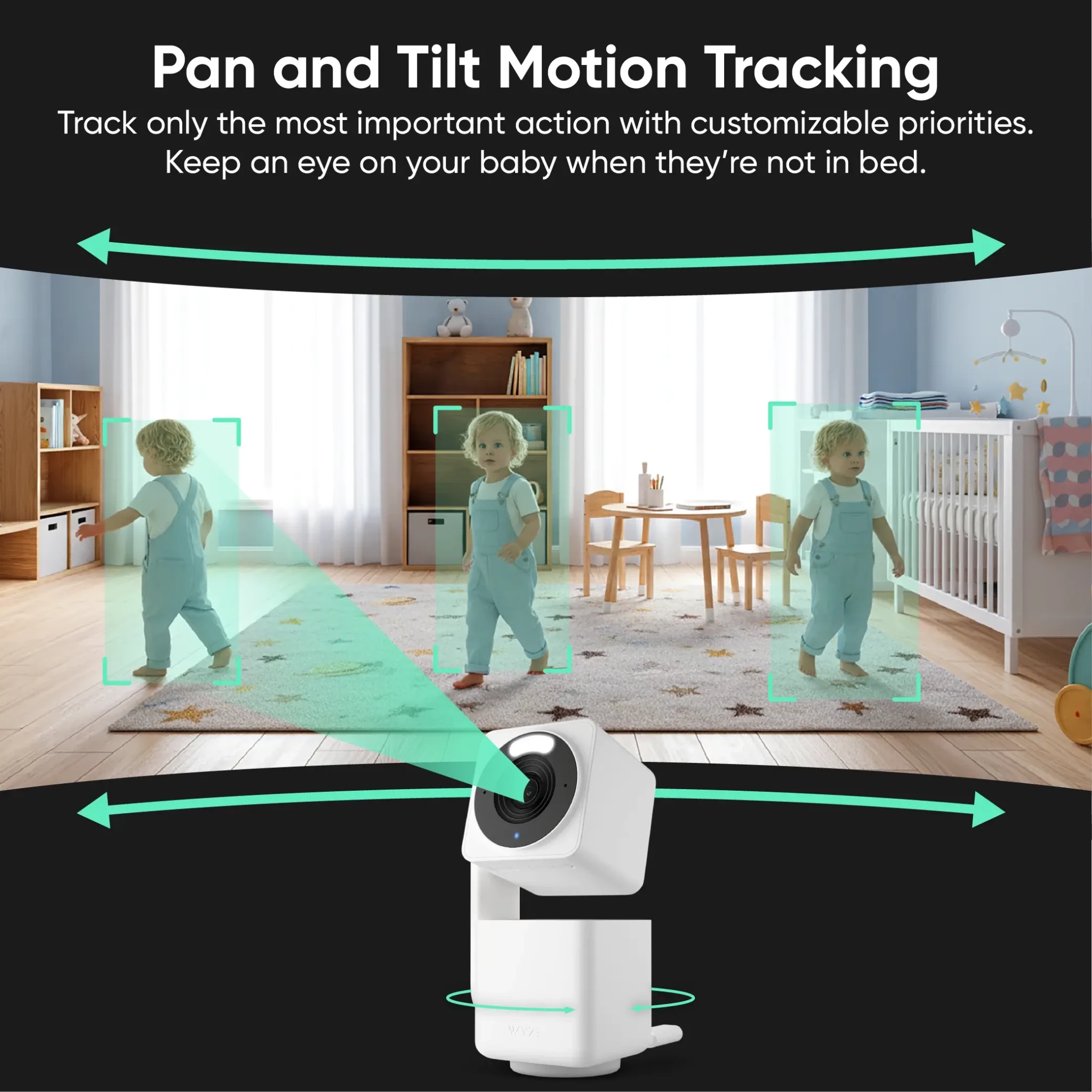 Wyze Cam Pan v4 | 4K Ultra HD. 360° Pan & 180° Tilt. - Image 5