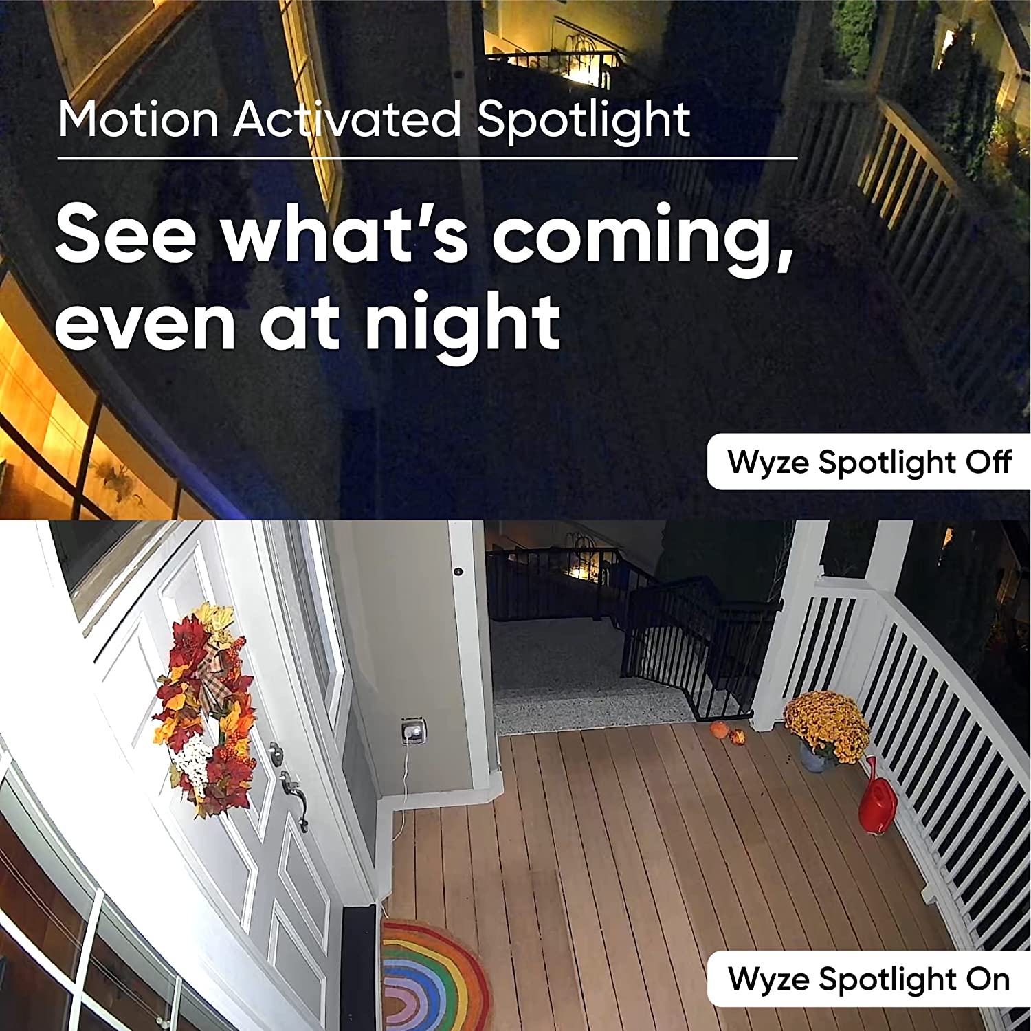 Wyze Cam v3 Spotlight Kit | Motion-Activated LED Light - Image 4