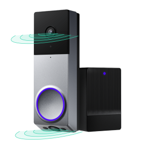 Dual, Battery-Powered Doorbell Camera
