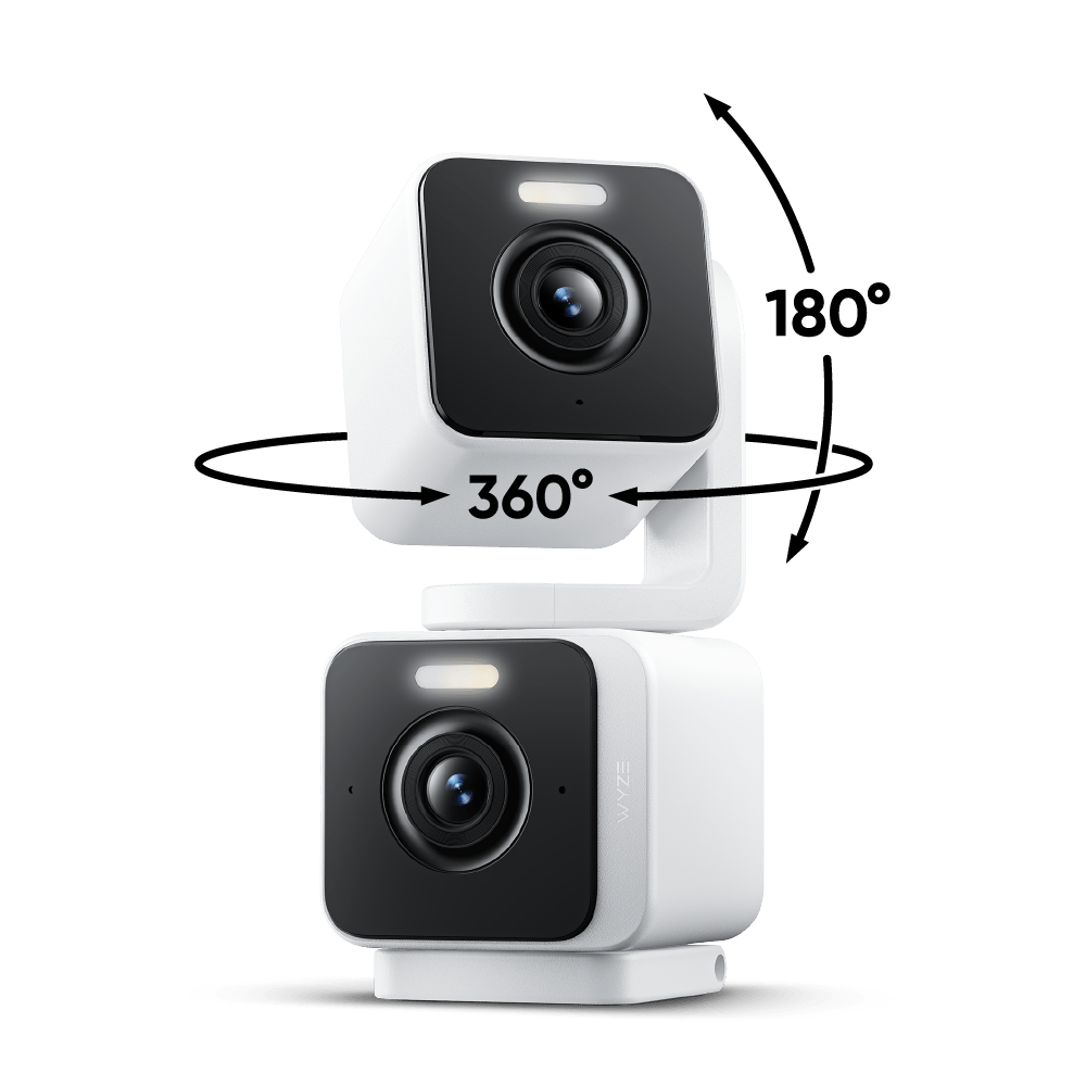 Wyze Duo Cam Pan | Two 2K cameras - With Pan and Tilt