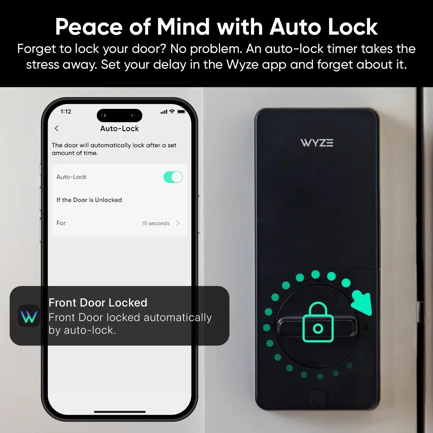 Wyze Lock Bolt V2 Smart Door Lock - Image 8