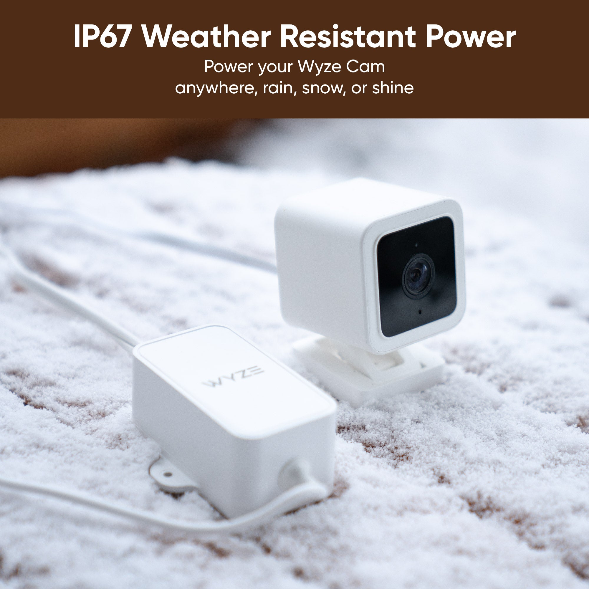 Wyze Outdoor Power Adapter | Power Unit, MicroUSB and USB-C - Image 2
