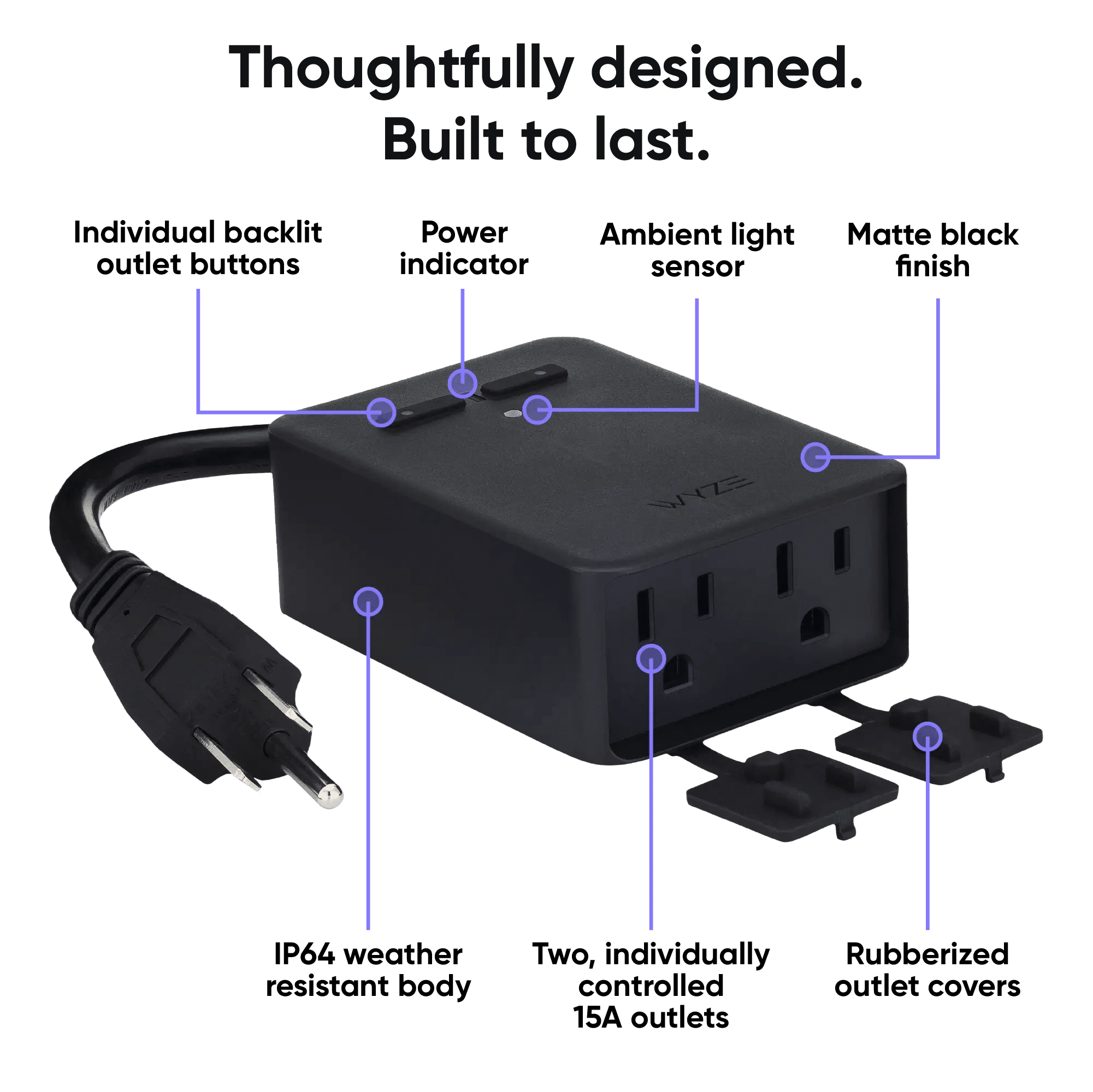 Wyze Plug Outdoor | Best Wi-Fi, Outdoor Outlet & Smart Plug - Image 7