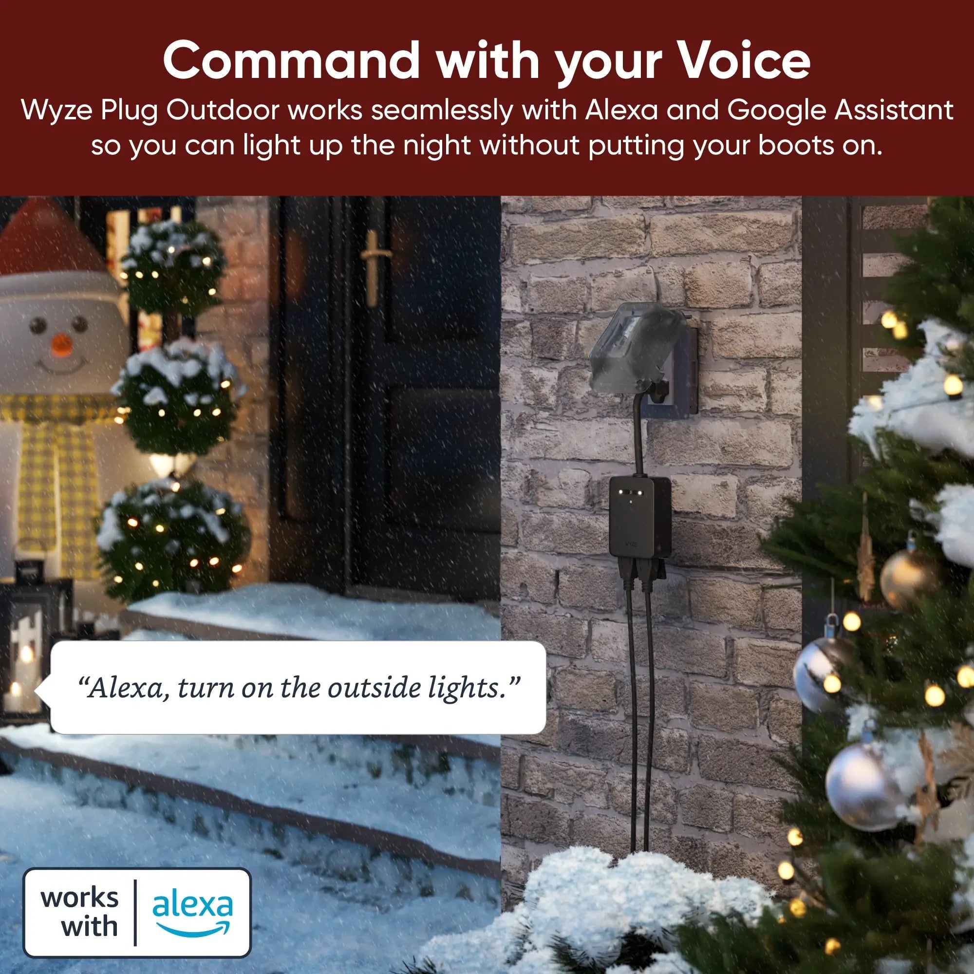 Wyze Plug Outdoor | Best Wi-Fi, Outdoor Outlet & Smart Plug - Image 6