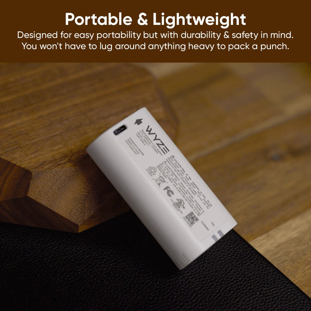 Wyze Removable Battery | Battery Cam Pro & Duo Cam Doorbell - Image 5
