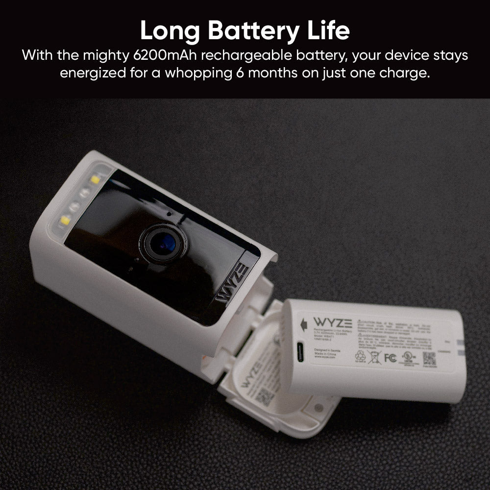 Wyze Removable Battery | Battery Cam Pro & Duo Cam Doorbell - Image 3