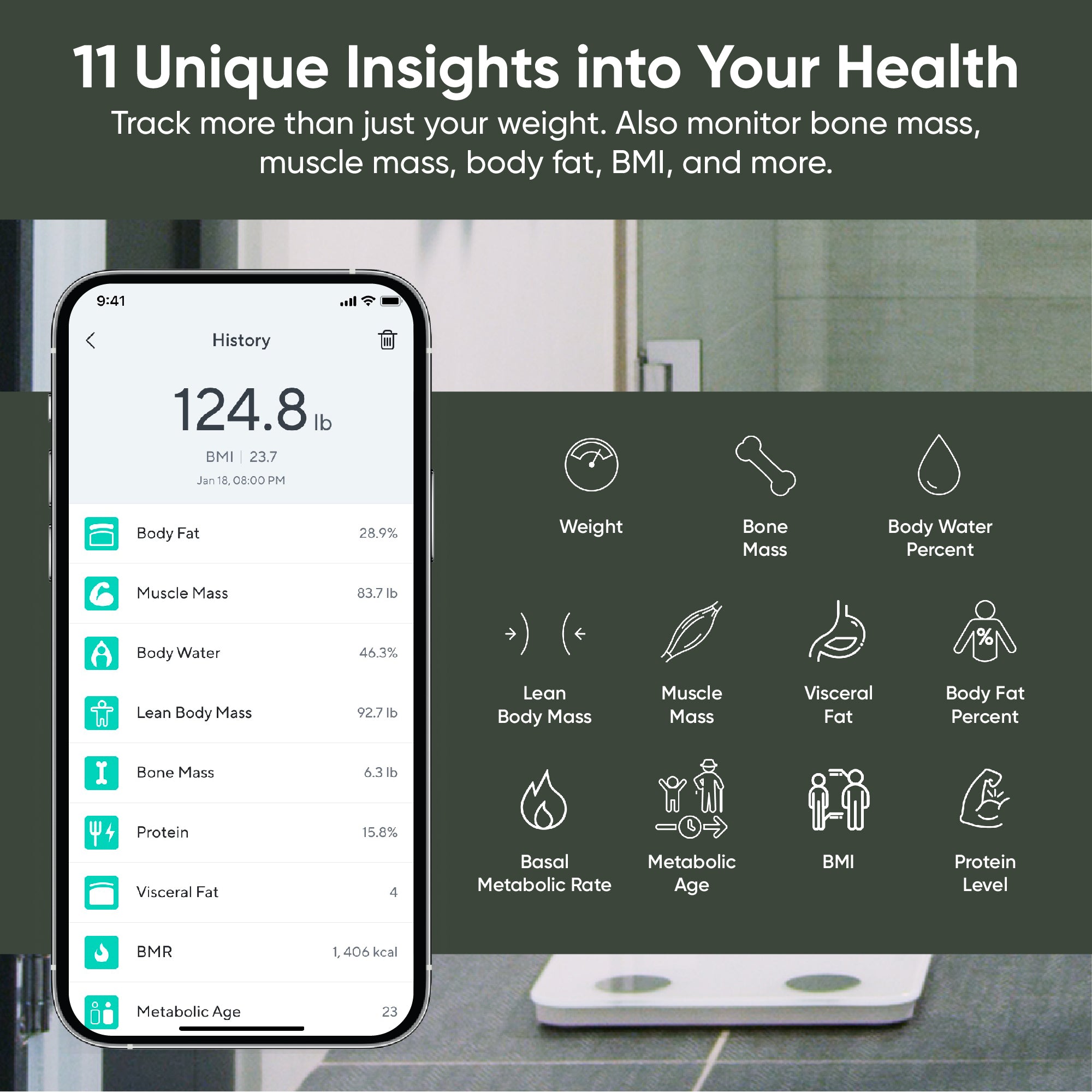 Wyze Scale S Smart Body Scale - Image 4
