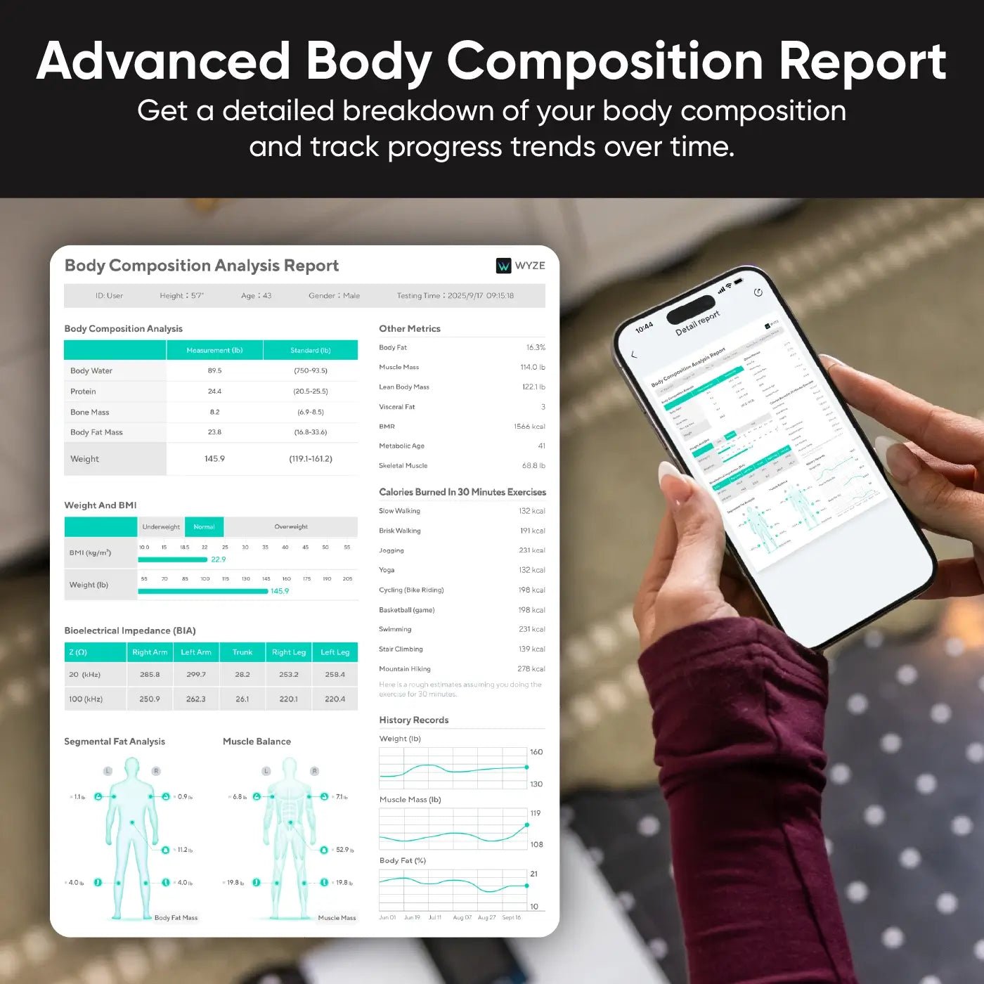 Wyze Scale Ultra BodyScan – Advanced Smart Body Composition Scale - Image 5