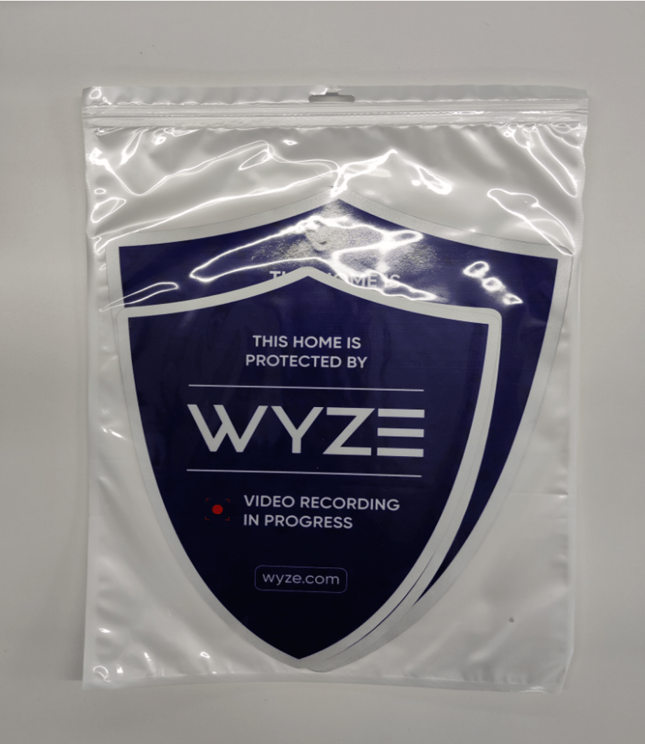 Wyze Security Reflective Sticker - Image 6